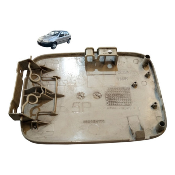 Portinhola Tampa Tanque Combustivel Fiat Palio 2004 A 2012 Branco 2005
