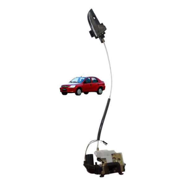 Fechadura Porta Dianteiro Direito Gm Prisma Maxx 2007 A 2012