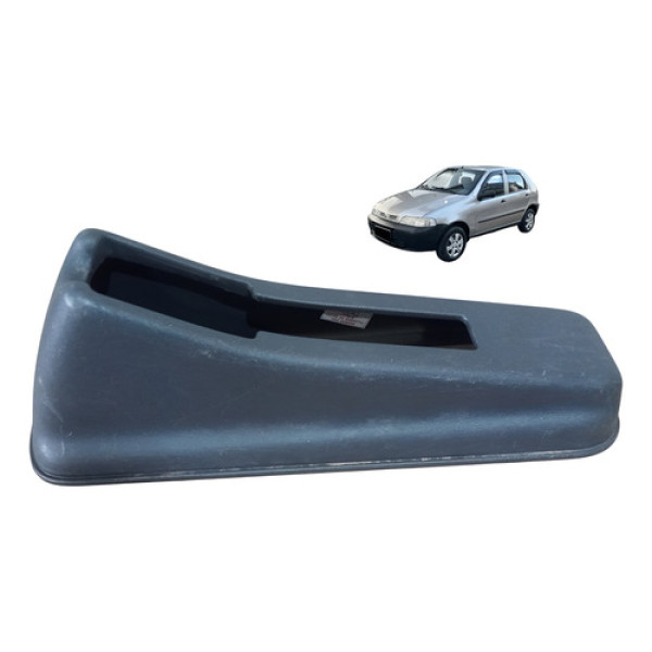 Moldura Acabamento Freio Mão Fiat Palio 1.0 16v 1996 A 2006 Cinza-escuro