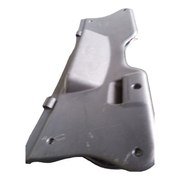 Moldura Acabamento Tampa Traseira Fiat Palio 1.0 1997 A 2007 Cinza-escuro