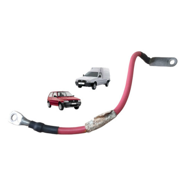 Cabo Positivo Bateria Fiat Uno Fiorino 2003 2011 Original