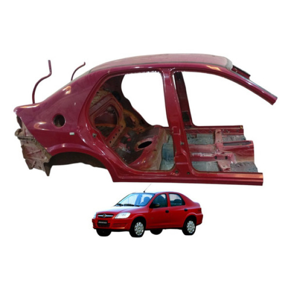 Teto Traseira Lateral Direita Esquerda Gm Prisma Maxx 07 12 Vermelho