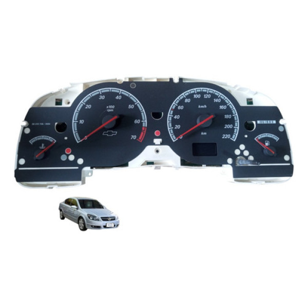 Acetato Placa Painel Instrumentos Gm Vectra Elegance 06 11 Preto