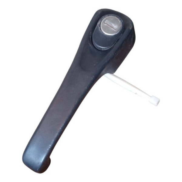 Maçaneta Externa Porta Esquerda Motorista Fiat Fiorino 2006 Preto Dianteira