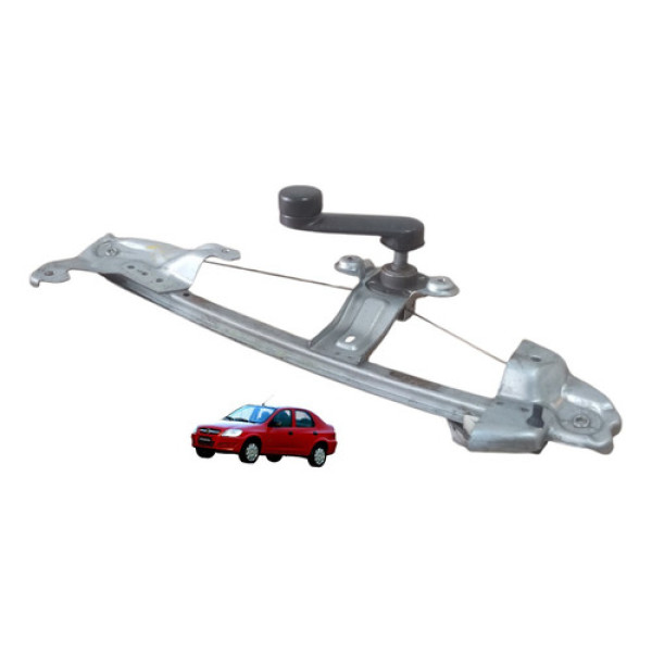 Maquina Vidro Manual Traseiro Esquerdo Gm Prisma Maxx 07 12