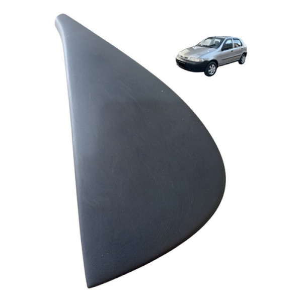 Acabamento Externo Porta Traseira Esquerda Palio Ex 4p 2002 Preto