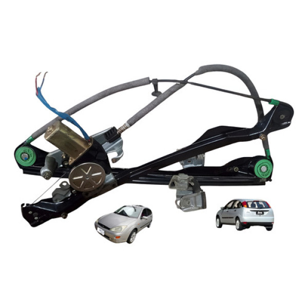 Máquina Vidro Elétrico Dianteira Esquerda Focus Hatch 01 08