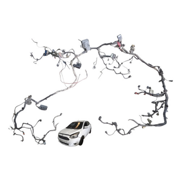Chicote Injeção Motor Caixa Fusível 1.0 3cc Ford Ka Se 15 15