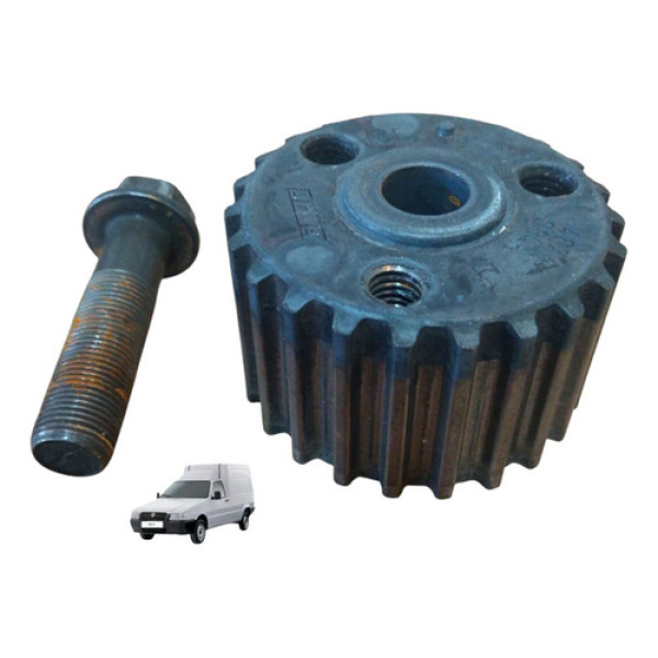 Engrenagem Polai Virabrequim Con Parafuso Fiat Fiorino 2006