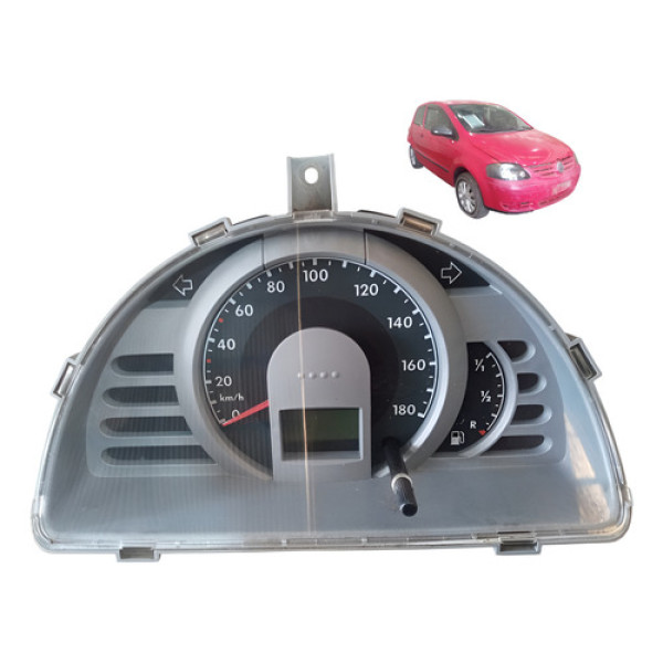 Painel Instrumentos Vw Fox 1.0 Ea111 2005 A 2009 - Cinza Claro