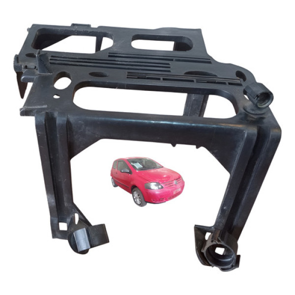 Base Suporte Caixa Fusível Bateria Vw Fox 1.0  03 05 08 09