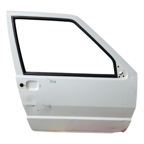 Porta Dianteira Direita Fiat Fiorino 2006 2013  Dianteira Direito Branco Banchisa