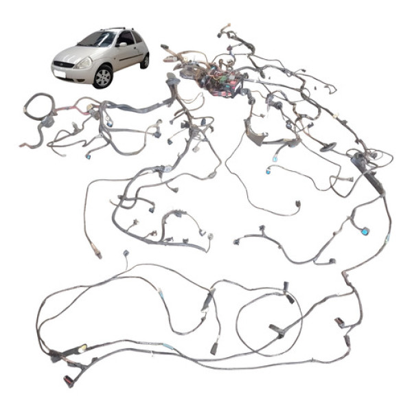 Chicote Carroceria Painel Injeção Ford Ka Gl 1.0 Zetec 2006