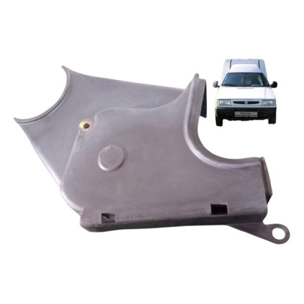 Acabamento Capa Inferior Correia Dentada Fiat Uno Fiorino 04 Preto