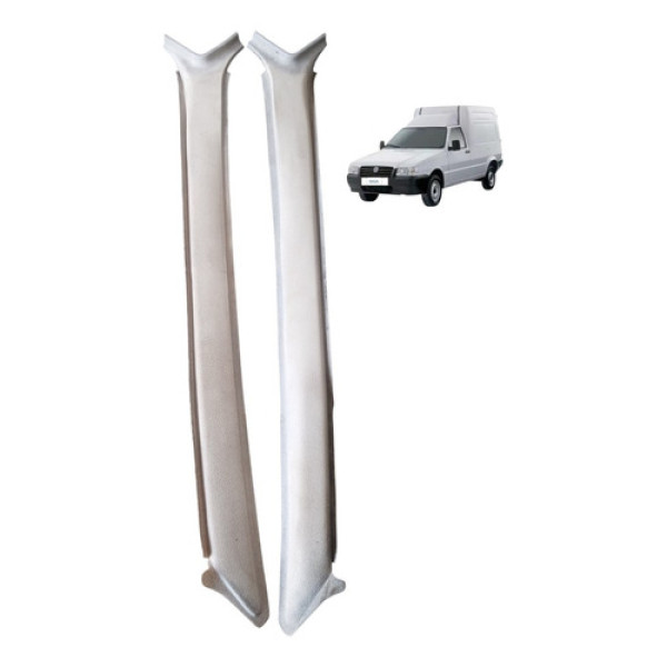 Par Moldura Parabrisa Esquerdo Direito Fiat Fiorino Uno 2006