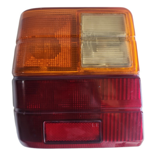Lanterna Esquerda Traseira Fiat Uno 1984 A 2003 Esquerdo/motorista Amarelo, Laranja, Branco