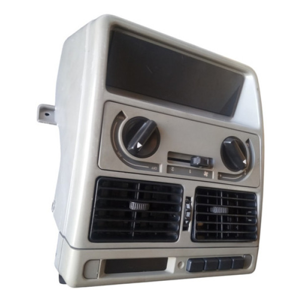 Moldura Painel Com Tampa Rádio Botões Fiat Fiorino 2006