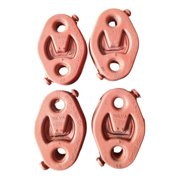 Jogo Borracha Escapamento Ford Ka 1.0 Flex Hatch Zetec 2012