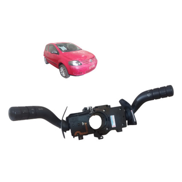 Comando Limpador Luzes Chave Seta Vw Fox 1.0 2005 A 2009