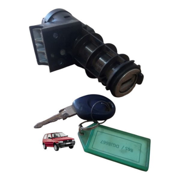 Comutador Ignição Com Miolo Chave Fiat Uno Fire 2003