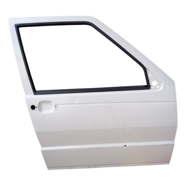 Porta Direita Com Maquina Sem Vidro Fiat Fiorino 2004 Dianteira Direito Branco