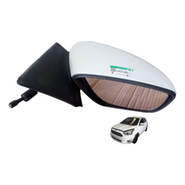 Retrovisor Direito Manual Ford Ka Se 1.0 Hatch 2015 A 2019