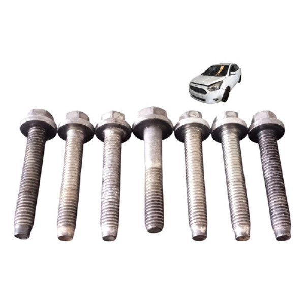 Jogo Parafuso Fixação Coletor Admissão Ford Ka 2015 A 2020