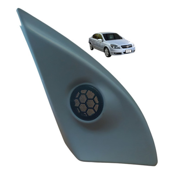 Moldura Interna Retrovisor Esquerdo Gm Vectra Elegance 06 11 Cinza Claro