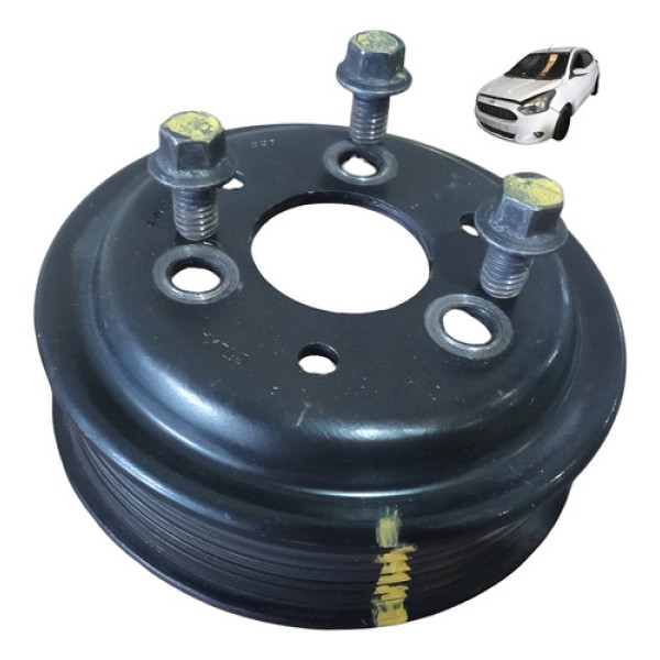 Polia Bomba Água Com Parafusos Ford Ka 1.0 3cc 2015 A 2020