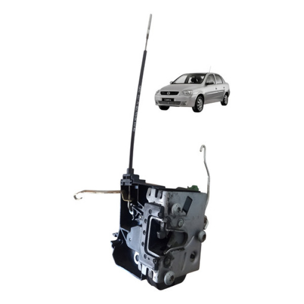 Fechadura Manual Porta Dianteira Ld Gm Corsa Joy Sedan 03 12