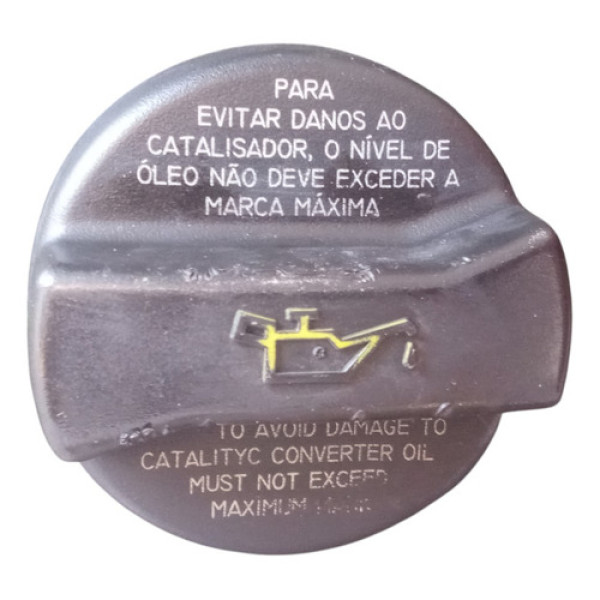 Tampa Óleo Motor Vw Gol Saveiro Parati Voyage 1.0 16v 2000 Preto