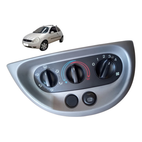 Comando Ventilação Ar Quente Frio Ford Ka Gl 1.0 2003 A 2007