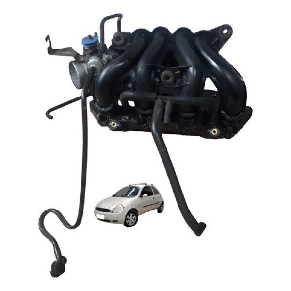Coletor Admissão Com Tbi 1.0 8v Zetec Rocam Ford Ka Gl 2006