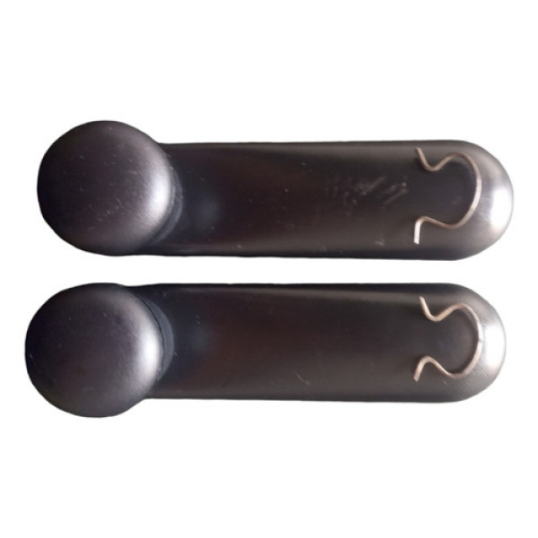 Par Manivela Vidro Traseiro Ld Le Fiat Palio 4p 2006 2007 Preto