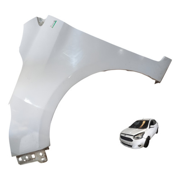 Paralama Esquerdo Branco Ford Ka 1.0 3cc Hatch 2015 A 2021