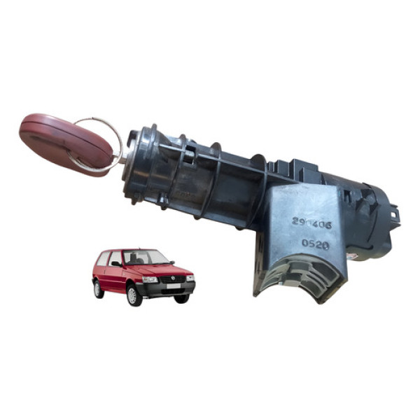 Comutador Ignição Com Miolo Chave Fiat Uno 1.0 2006 2013