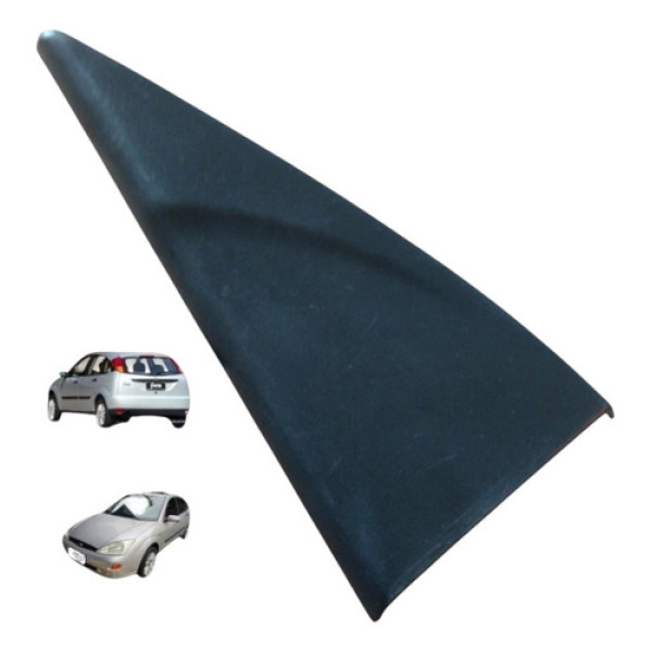 Acabamento Interno Porta Traseira Direito Focus Hatch 01 08 Preto