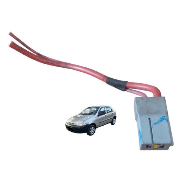 Plug Conector Caixa Fusível 2vias 2 Fios Fêmea Palio 16v 02