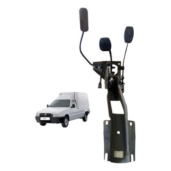 Pedaleira Pedal Acelerador Freio Embreagem Fiorino 1.3 2006