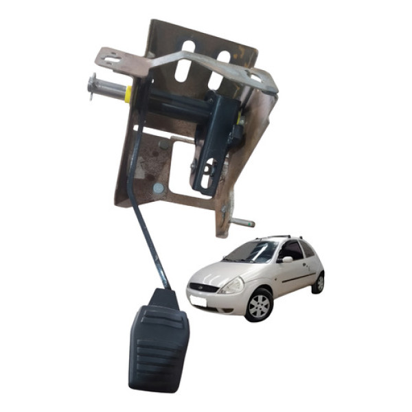 Suporte Pedaleira Com Pedal Freio Ford Ka Gl 2003 A 2007