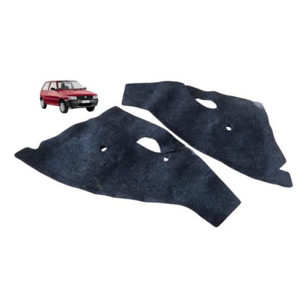 Par Carpete Porta Malas Lateral Ld Le Fiat Uno 2p 2004 2012