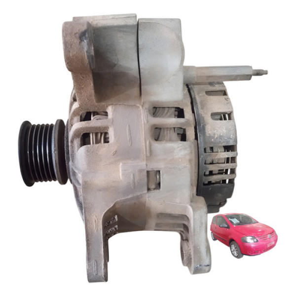 Alternador 70a 14v Sem Ar Valeo Vw Fox 1.0 Ea111 2005 A 2009