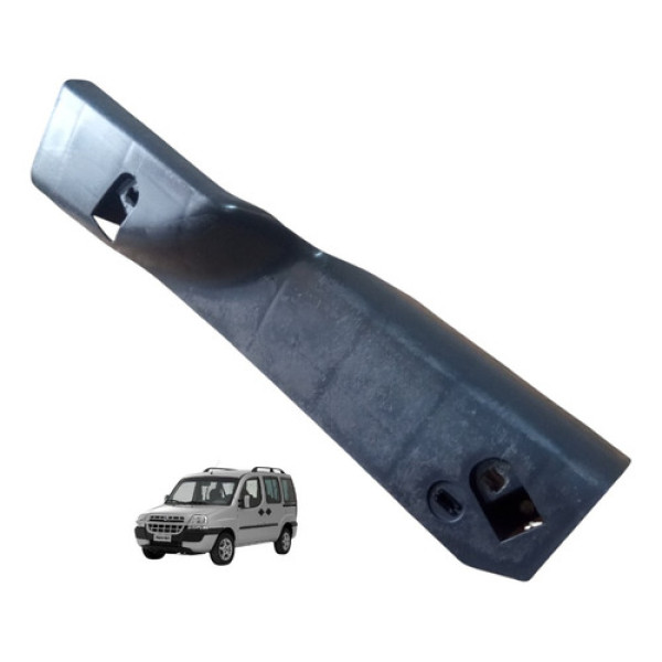 Moldura Soleira Traseira Direita Fiat Doblo Elx 2004 2012 Cinza-escuro