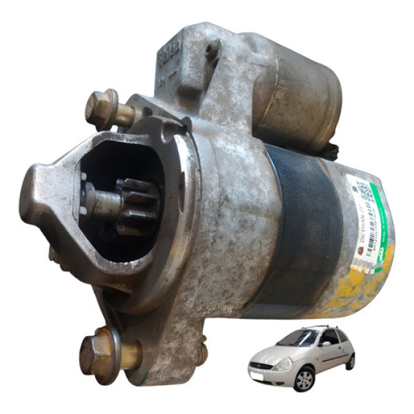 Motor Arranque Partida Valeo Ford Ka Gl 1.0 Zetec 2003 2009