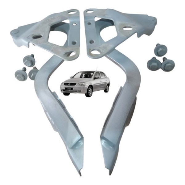 Par Dobradiça Capô Gm Corsa Joy Montana 2003 A 2012 Original