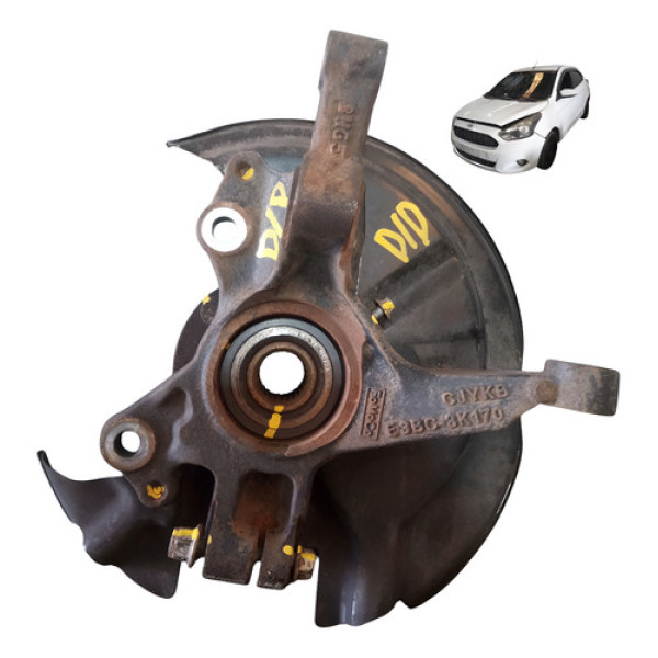 Manga Eixo Com Defletor Ford Ka Se 1.0 3cc 2015