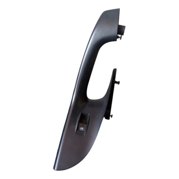 Apoio Puxador Braço Dianteiro Direito Botão Passat 2006 2010 - Preto