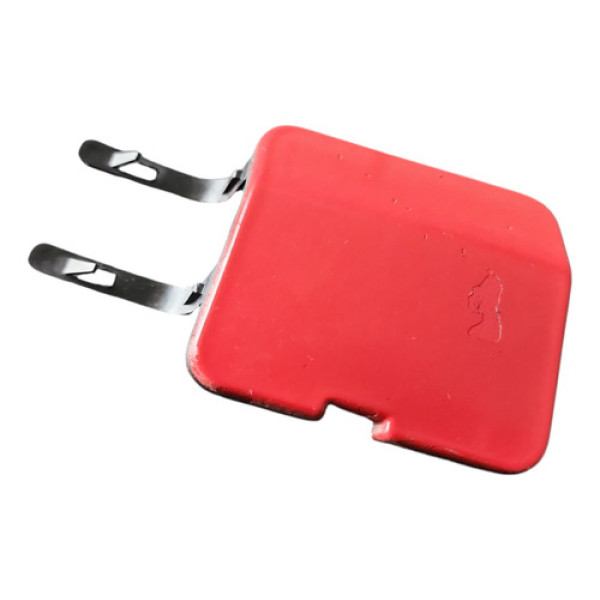 Tampa Reboque Parachoque Dianteiro Renault Sandero 2007 2012 Vermelho