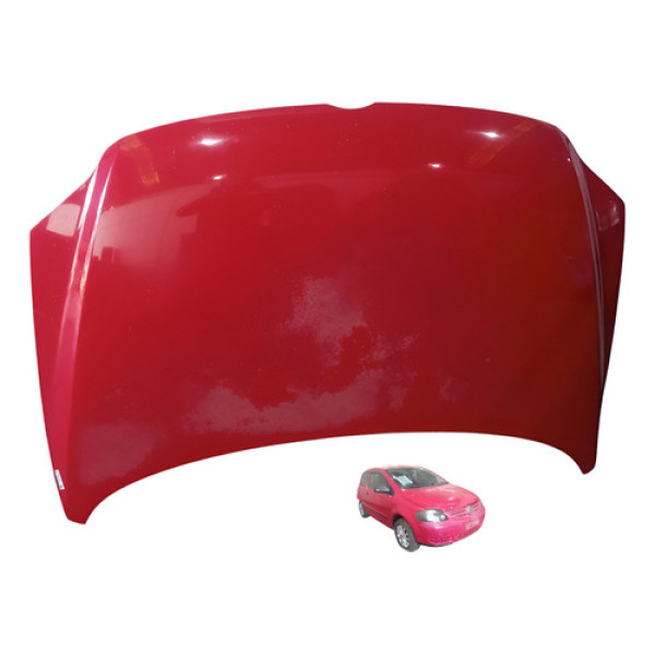 Capô Com Brucutu Vw Fox Spacefox 2003 A 2009 Original