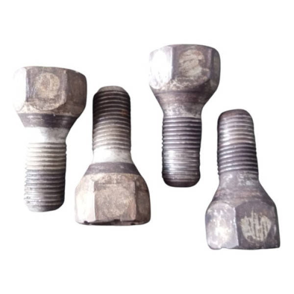 Jogo 4 Parafuso Roda Ferro Castelo Fiat Palio Uno Original